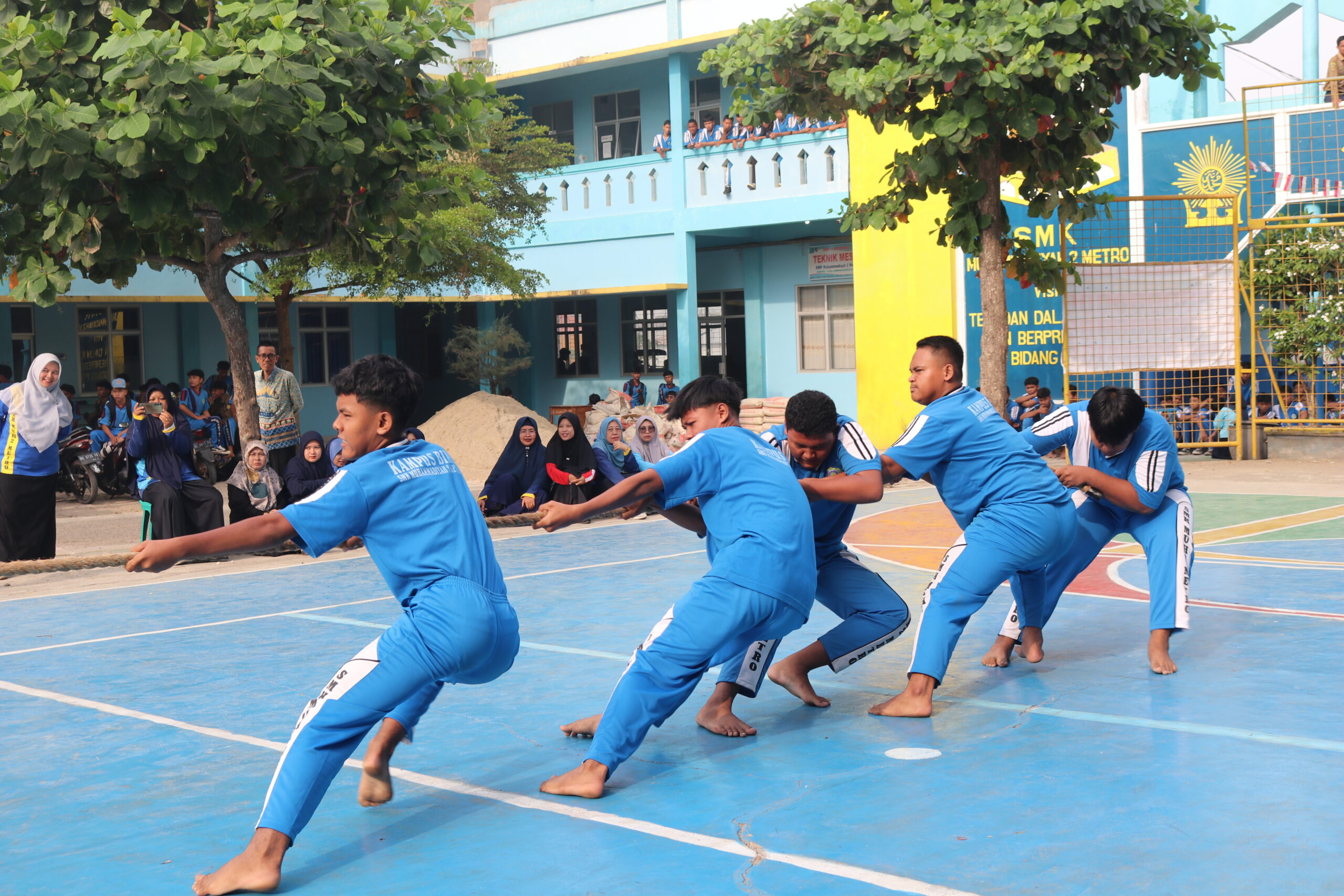 You are currently viewing Meriahkan HUT Ke-81 RI, SMK Muhammadiyah 2 Metro Gelar Semarak Lomba Antarkelas