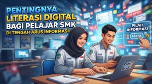 Read more about the article Pentingnya Literasi Digital bagi Pelajar SMK di Tengah Arus Informasi