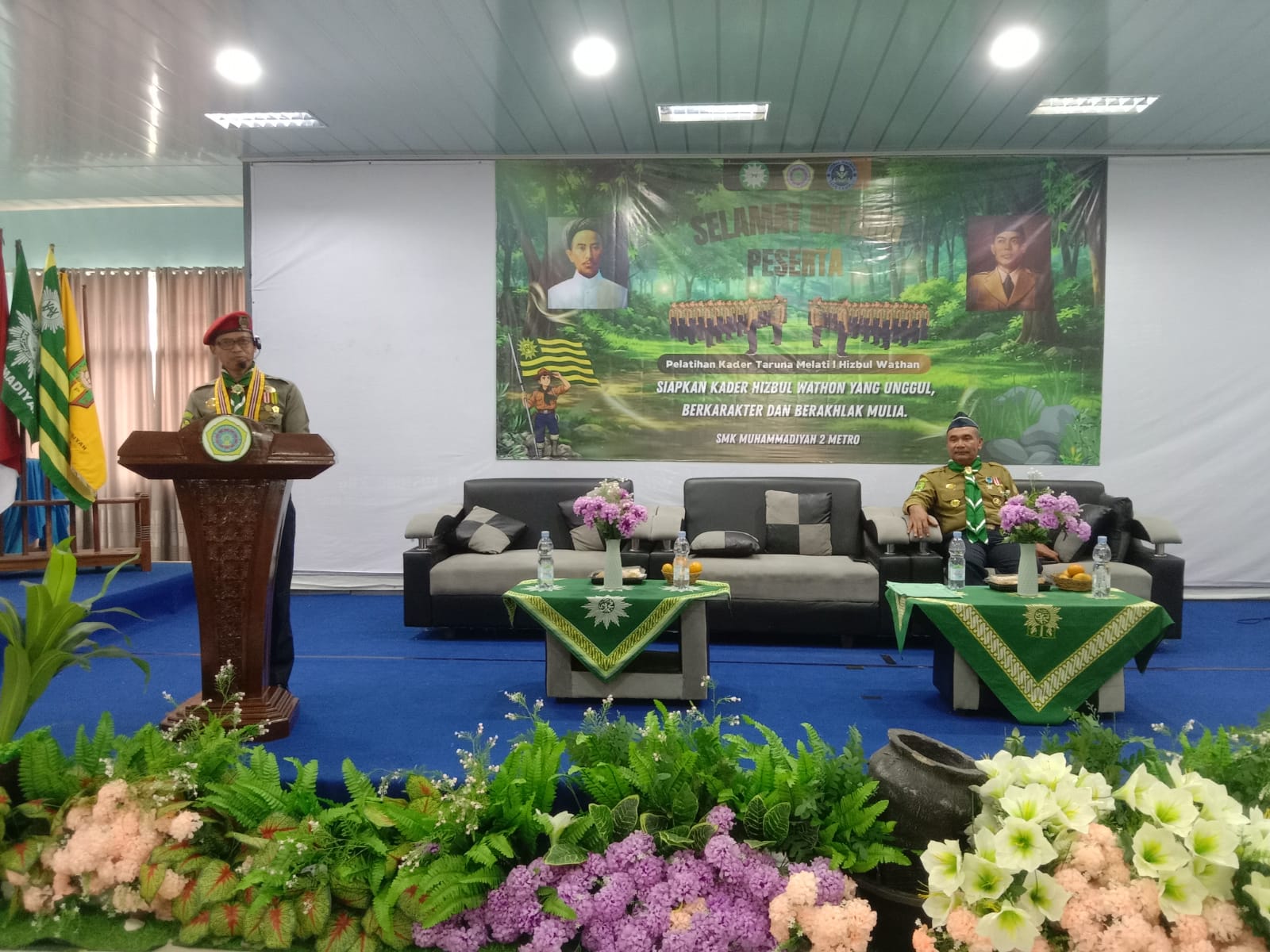 Read more about the article Cetak Kader Unggul dan Berakhlak Mulia, Pelatihan Kader Taruna Melati 1 Hizbul Wathon